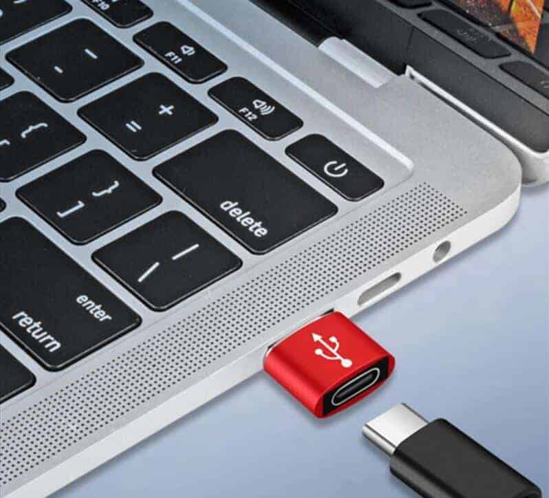 USB-A Male to USB-C Female 3.0 Port Adapter - HiTechnology