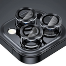 Tempered Glass Back Camera Lens Protector For iPhone - Metal Frame - HiTechnology