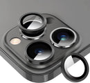 Tempered Glass Back Camera Lens Protector For iPhone - Metal Frame - HiTechnology