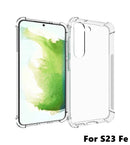 Transparent Clear Case For Samsung Galaxy S Series – With Shockproof Corner Bumper - HiTechnology