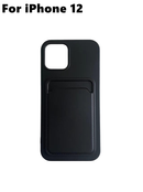 Silicone Shockproof Case For iPhone Models - With Card Holder Slot - HiTechnology
