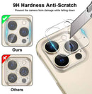 2 Sets Tempered Glass Camera Lens Screen Protector For iPhone Models - Extra Tiny Protection - HiTechnology