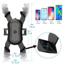 Universal Push Button Phone Holder For Bikes - Handlebar Holder - HiTechnology