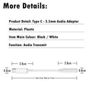 USB-C to 3.5mm Aux Audio Adapter - HiTechnology