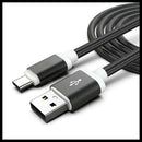 USB Type C Data Charging Cable - Nylon Braided Heavy Duty - HiTechnology