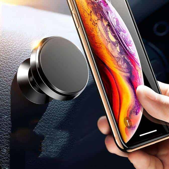 Universal Magnetic Metal Phone Holder For Cars - Dashboard Mount