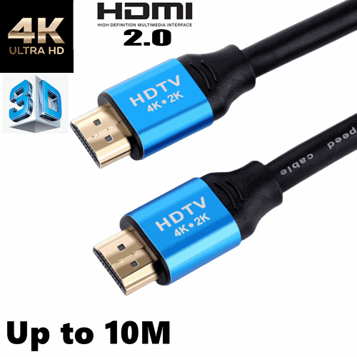Premium High Speed HDMI Cable – 4K UHD With Ethernet V2.0 - HiTechnology