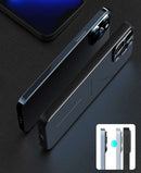 Shockproof Metal Back Case Cover For iPhone 13/13Pro/13ProMax - Bring Real Luxury Feeling With Your Phone - HiTechnology