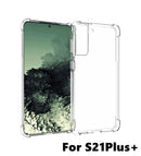 Transparent Clear Case For Samsung Galaxy S Series – With Shockproof Corner Bumper - HiTechnology