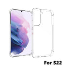 Transparent Clear Case For Samsung Galaxy S Series – With Shockproof Corner Bumper - HiTechnology