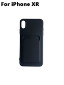 Silicone Shockproof Case For iPhone Models - With Card Holder Slot - HiTechnology