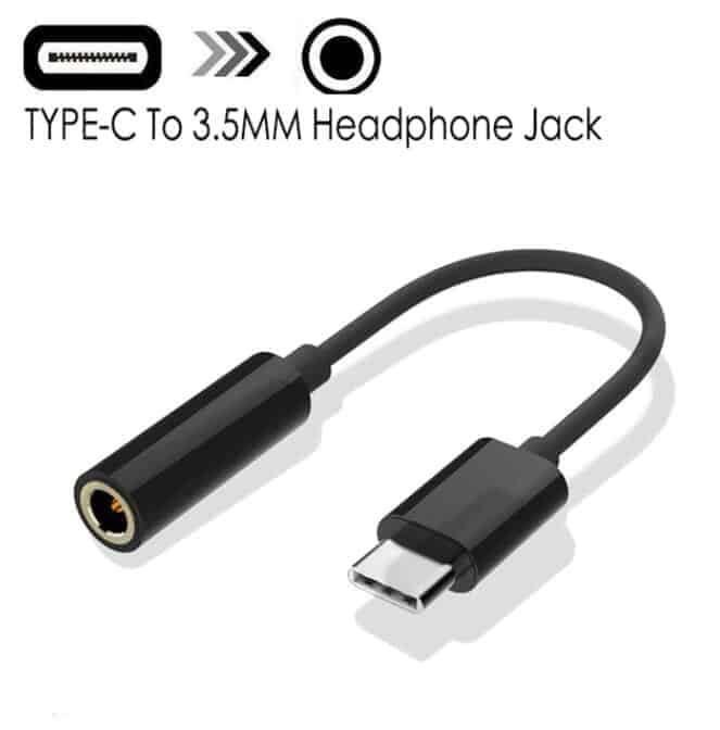 USB-C to 3.5mm Aux Audio Adapter - HiTechnology