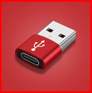 USB-A Male to USB-C Female 3.0 Port Adapter - HiTechnology